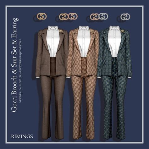 gucci men sims 4|sims 4 gucci brooch.